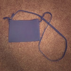 Blue Suede Purse